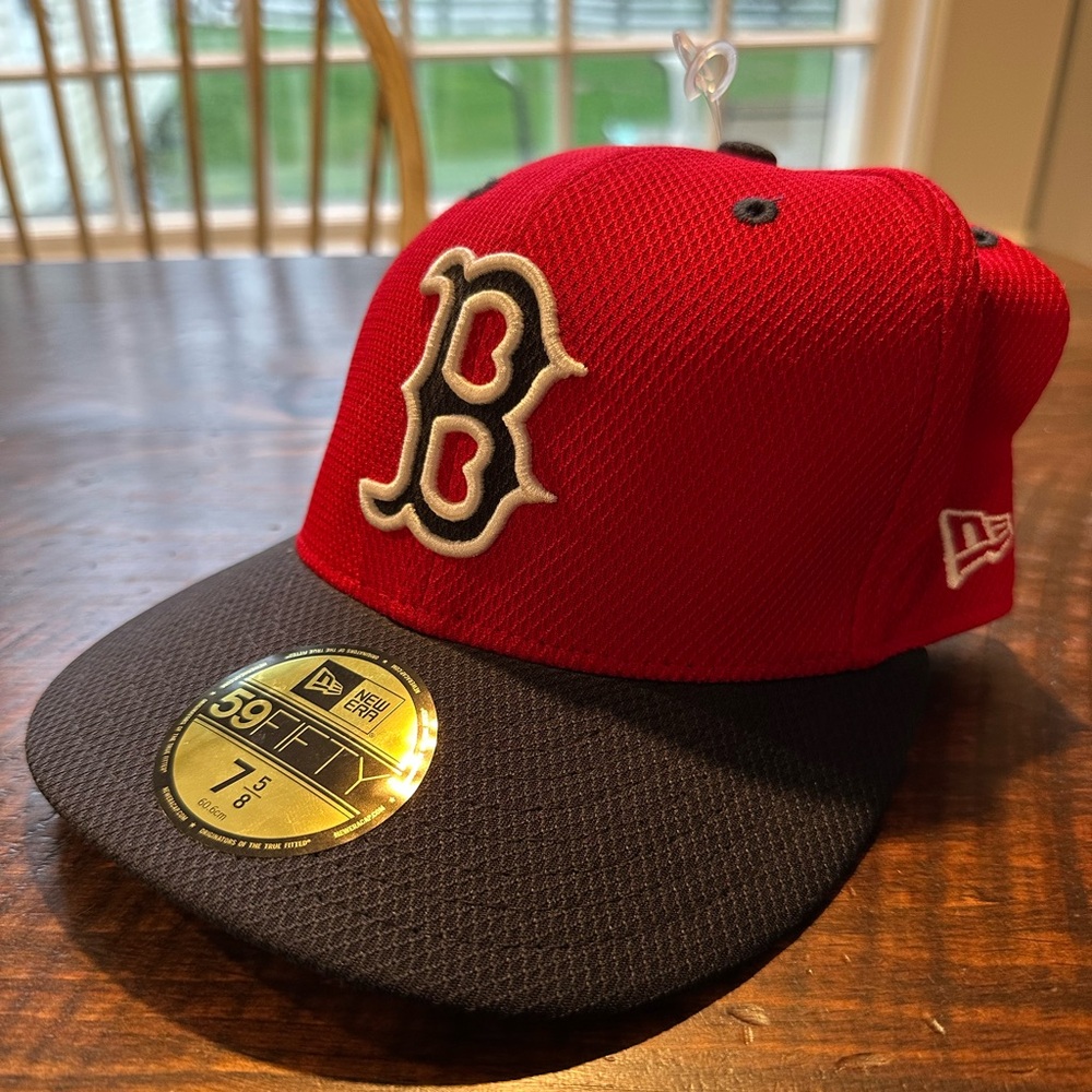 MLB Boston Red Sox New Era 59FIFTY Cap (Alternate) 7 5/8 NWT